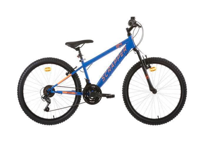 Vélo VTT 24 » Fourche Télescopique – 18 Vitesses – Shimano TY21 – Revoshift – Freins V-Brake et Jantes en Aluminium - Standard