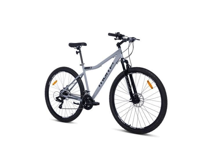 Moma Bikes – VTT 29″ – Semi-Rigide – SHIMANO 21 Vitesses – Freins a disques – Gris - M