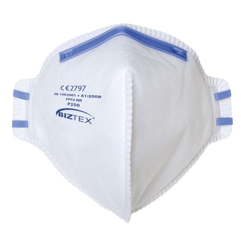 Portwest - Masques respiratoires jetables et pliables FFP2 (Pack de 20) - Unique - Blanc