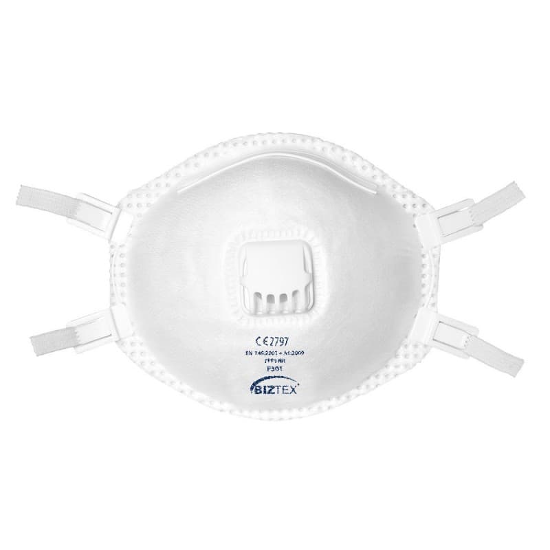 Portwest - Masques respiratoires jetables forme en coque avec valve FFP3 (Pack de 10) - Unique - Blanc