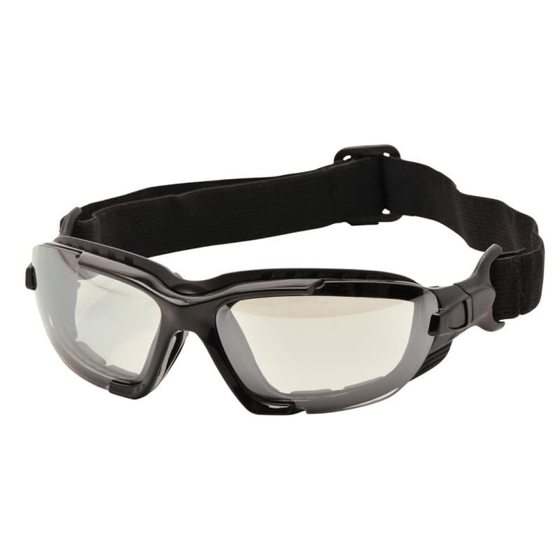Portwest - Lunettes de sécurité LEVO avec mousse amovible - Unique - Transparent