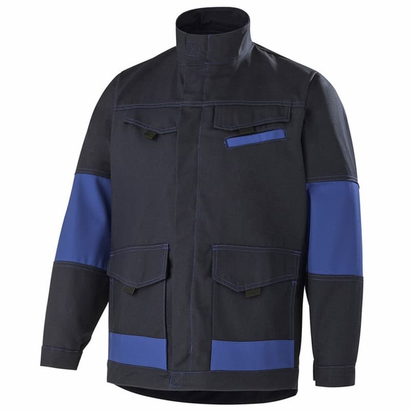 Cepovett - Blouson de travail hiver FACITY - XS - Bleu Marine / Bleu Roi