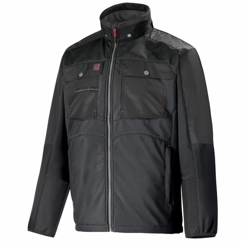 Lafont - Veste Softshell de travail PLASTER - 2XL - Noir