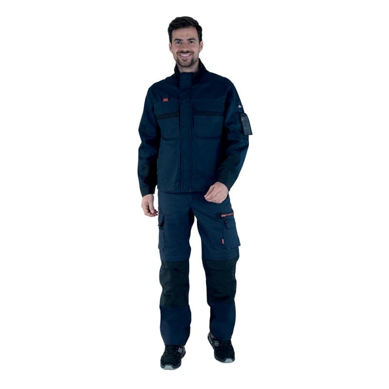 Lafont - Blouson de travail VENTUS - XS - Bleu Marine / Noir