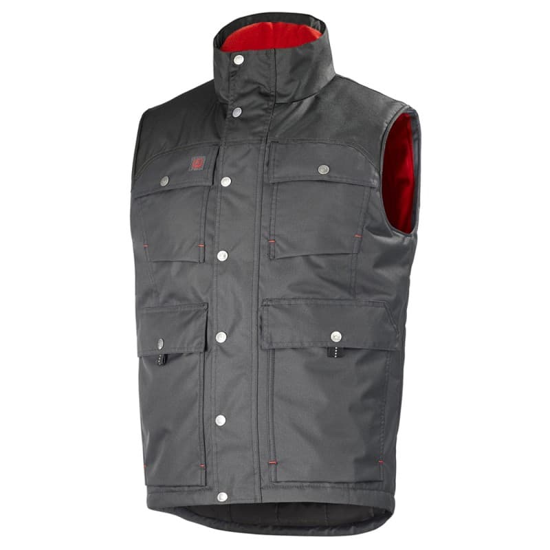 Lafont - Bodywarmer de travail mixte sans manches SHOVEL - 2XL - Noir