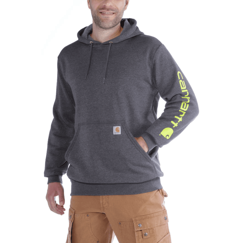 Carhartt - Sweat-shirt à capuche avec logo - S - Gris