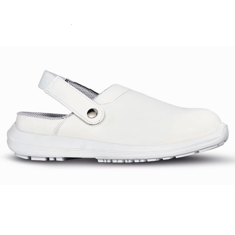 U-Power - Sabots de sécurité blanc SURGE GRIP - Environnements humides et aseptisés - SB E A FO SRC - 35 - Blanc