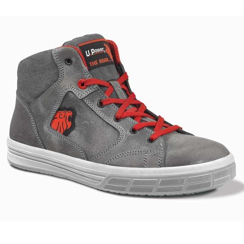 U-Power - Chaussures de sécurité hautes légères et confortables PREDATOR - Environnements humides - S3 SRC - 38 - Gris