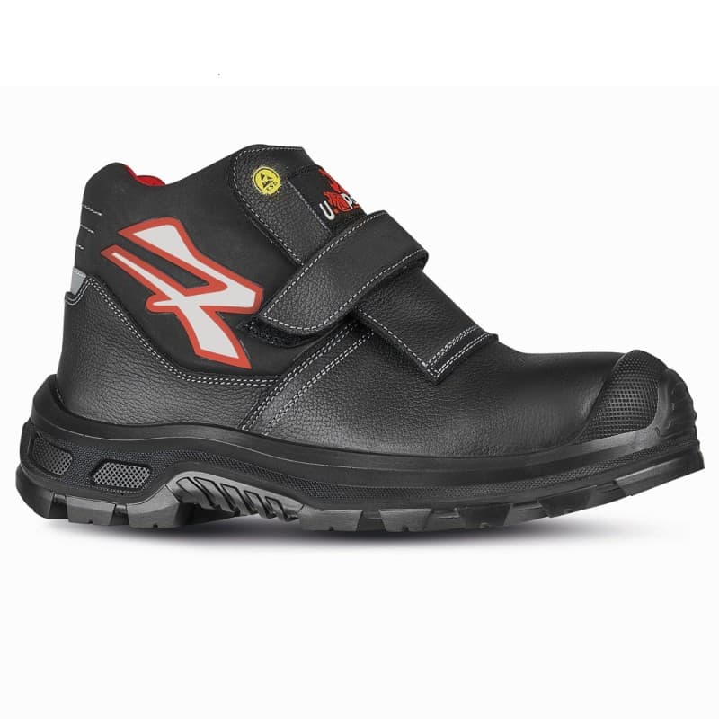 U-Power - Chaussures de sécurité hautes anti abrasion DUBAI UK - Usage général - S3 SRC CI ESD - 38 - Noir