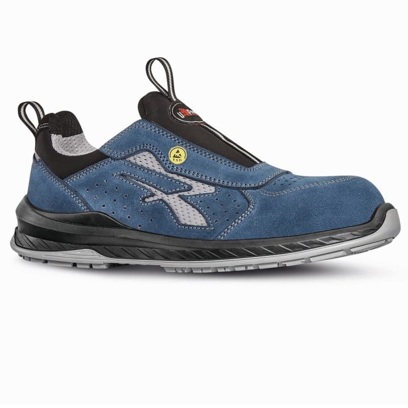 U-Power - Chaussures de sécurité basses respirantes MISTRAL - Usage général - ESD S1P SRC - 35 - Bleu