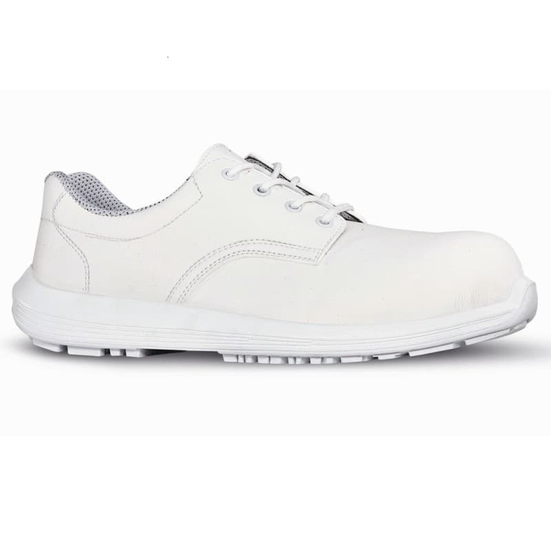 U-Power - Chaussures de sécurité basses REBOUND GRIP - Environnements humides et aseptisés - S2 SRC - 35 - Blanc