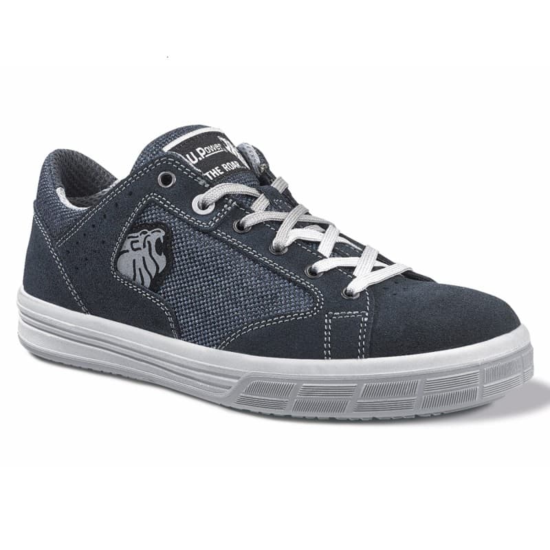 U-Power - Chaussures de sécurité basses légères TROPHY - Environnements secs - S1P SRC - 35 - Bleu Foncé