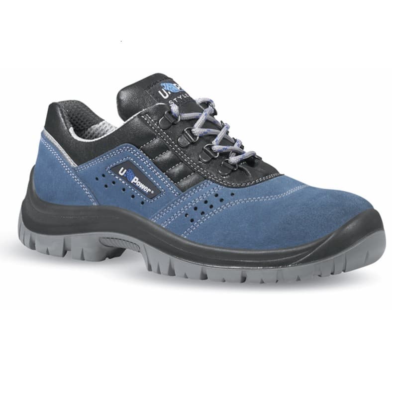 U-Power - Chaussures de sécurité basses classiques BOSS - Environnements secs - S1P SRC - 35 - Bleu