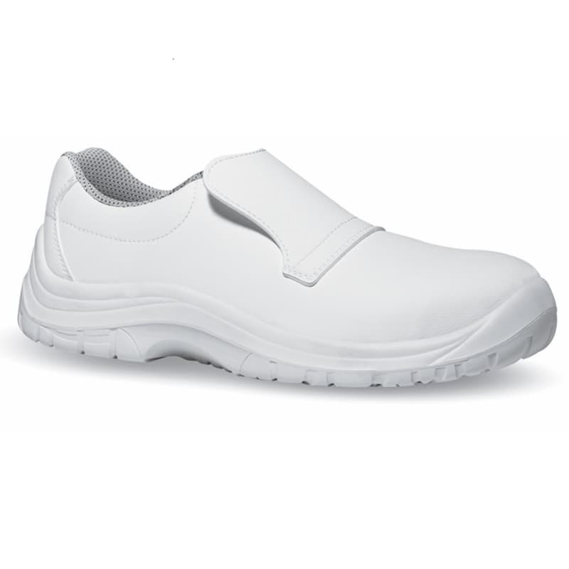 U-Power - Chaussures de sécurité basses antidérapantes LUCKY - Environnements secs et chauds - S1 SRC - 35 - Blanc