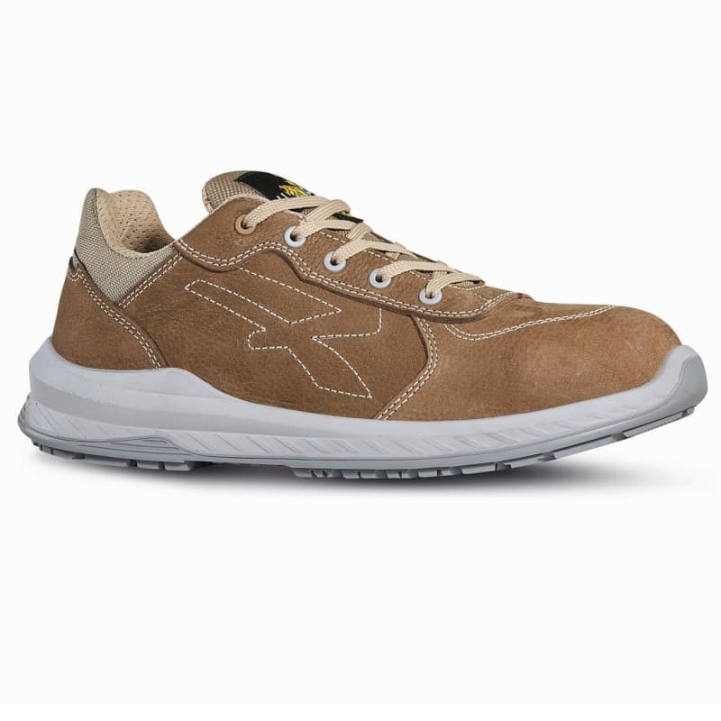 U-Power - Baskets de sécurité basses anti perforation RAJAS - Usage général - ESD S3 CI SRC - 35 - Marron