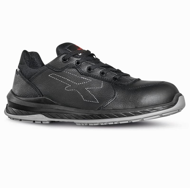 U-Power - Baskets de sécurité basses anti fatigue NERO - Usage général - ESD S3 CI SRC - 35 - Noir