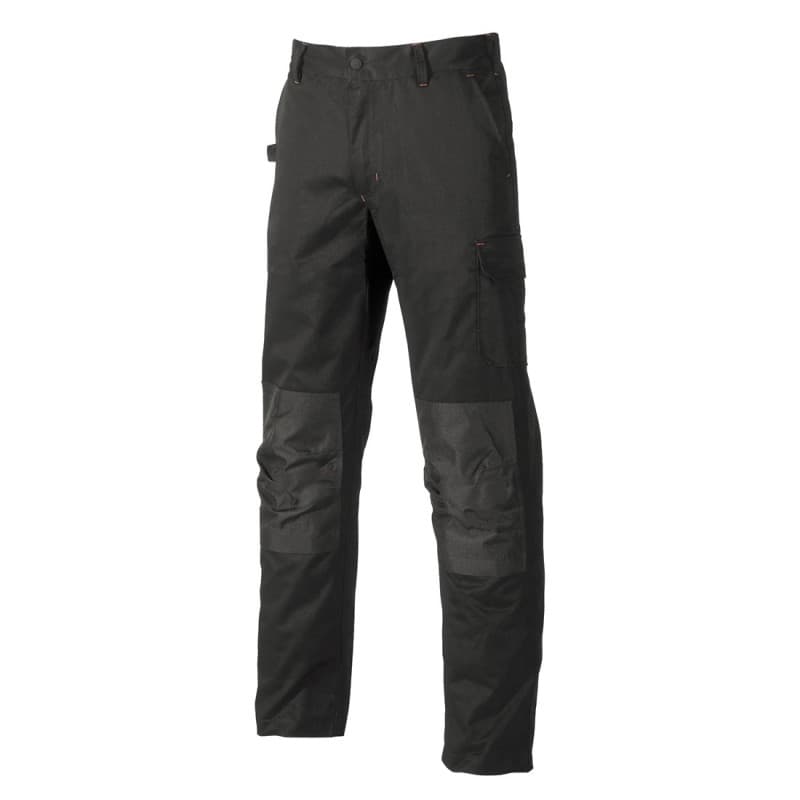 U-Power - Pantalon de travail gris ALFA - 38 - Noir