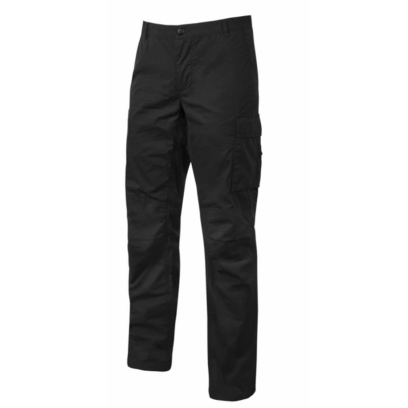 U-Power - Pantalon de travail noir Stretch et Slim OCEAN - S - Noir