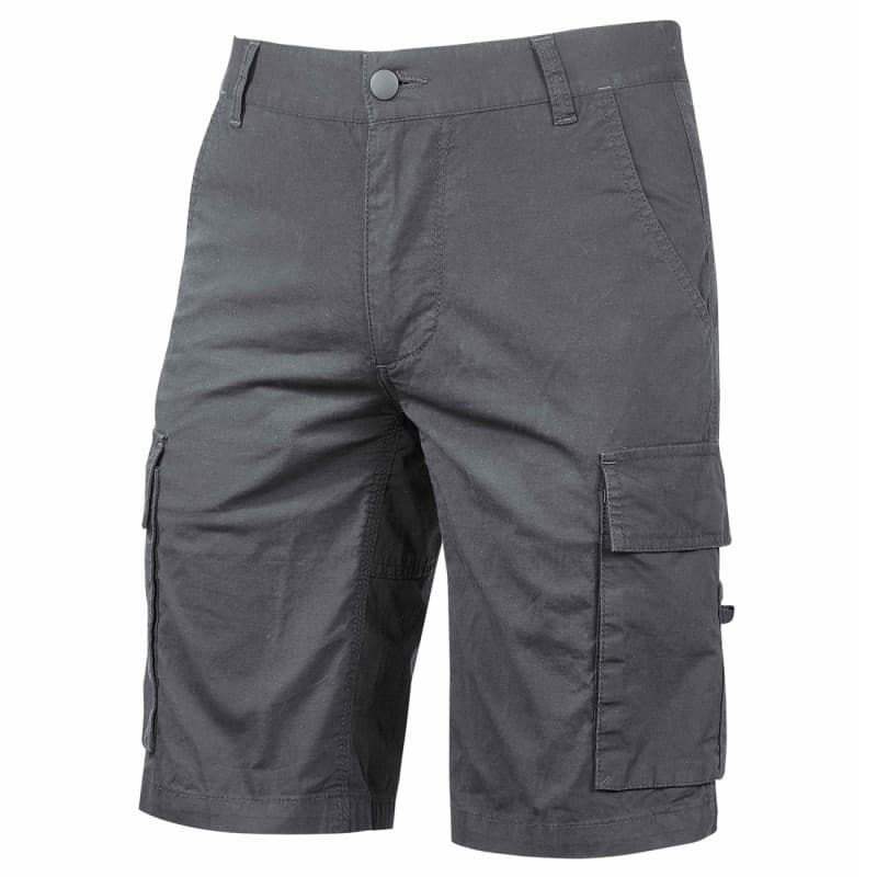 U-Power - Bermuda de travail gris Slim SUMMER - S - Gris