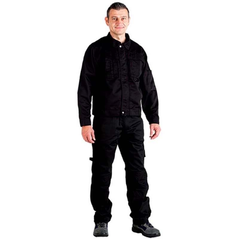 Coverguard - Pantalon de travail noir CLASS BLACK - L - Noir