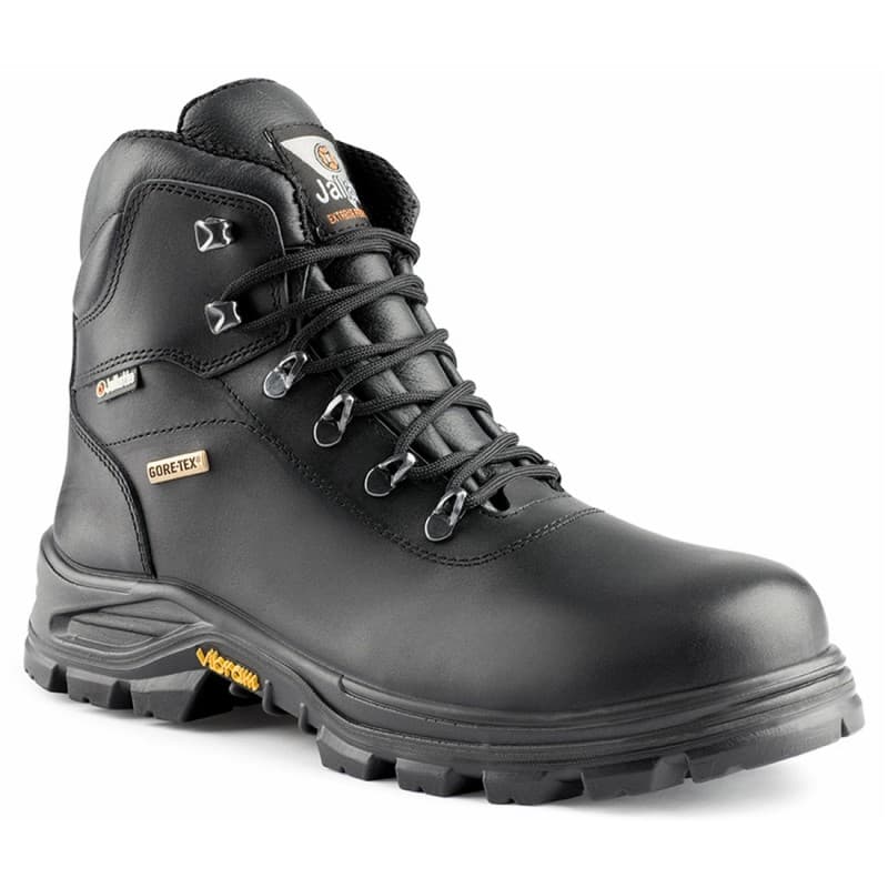 Jallatte - Chaussures de sécurité hautes noire JALTERRE S3 CI HI WR HRO SRC GORE - 38 - Noir