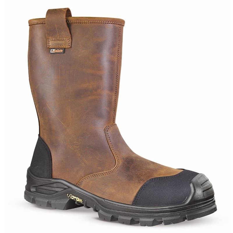 Jallatte - Bottes de sécurité marron et noire JALSALIX SAS S3 CI HI HRO SRC - 38 - Marron / Noir