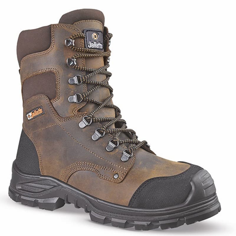 Jallatte - Rangers de sécurité marron et noire JALSEQUOIA SAS S3 CI SRC - 38 - Marron / Noir