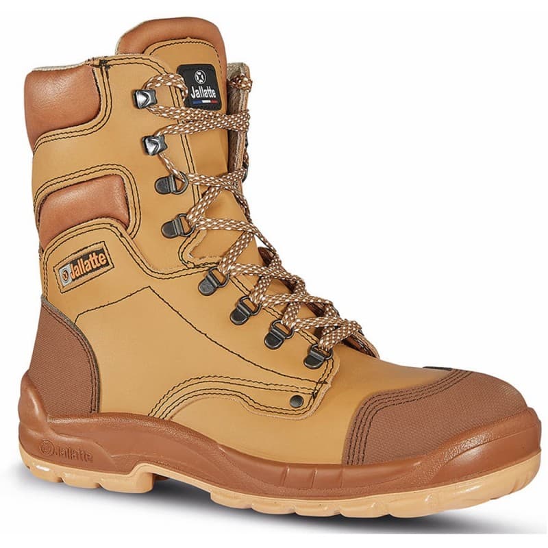 Jallatte - Rangers de sécurité marron JALBORG STEEL SAS S3 CI SRC - 35 - Marron