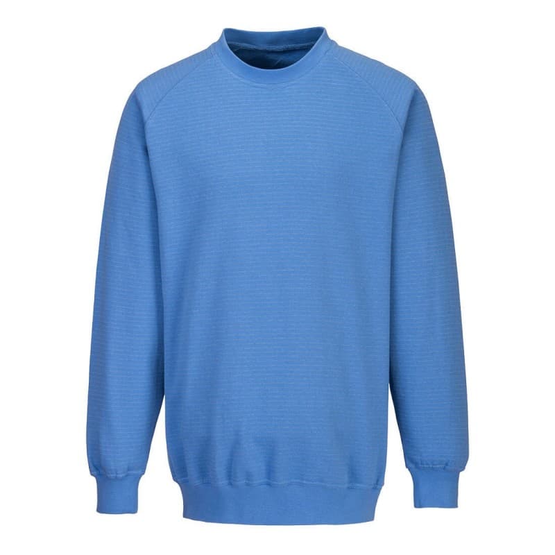 Portwest - Sweat-shirt antistatique ESD - L - Bleu Roi