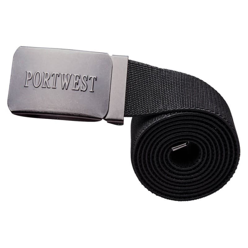 Portwest - Ceinture de travail réglable élastiquée - Unique - Noir