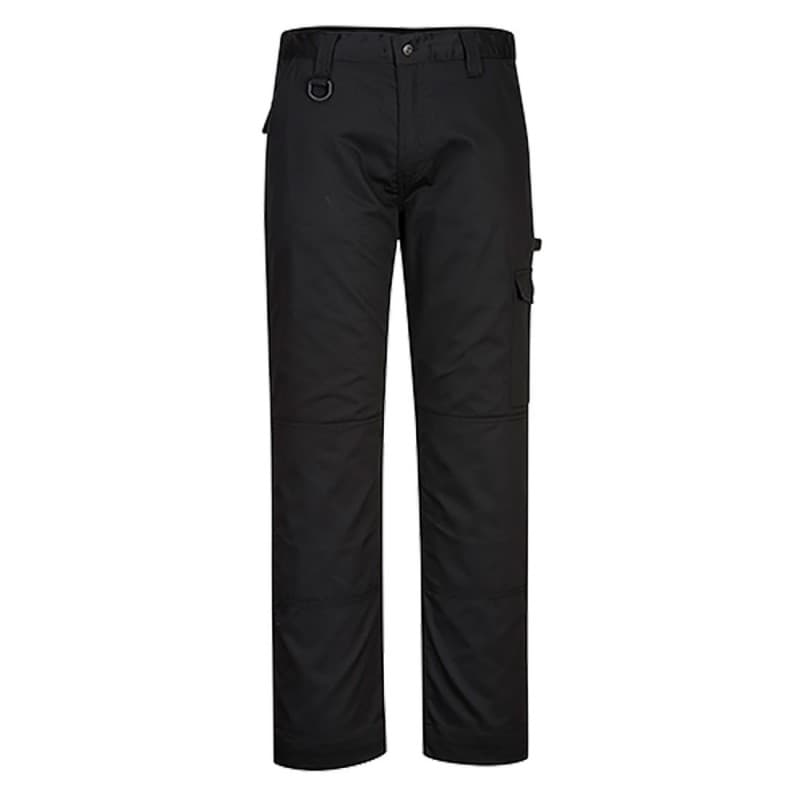 Portwest - Pantalon de travail Super WORK avec poches genoux - 36 - Noir