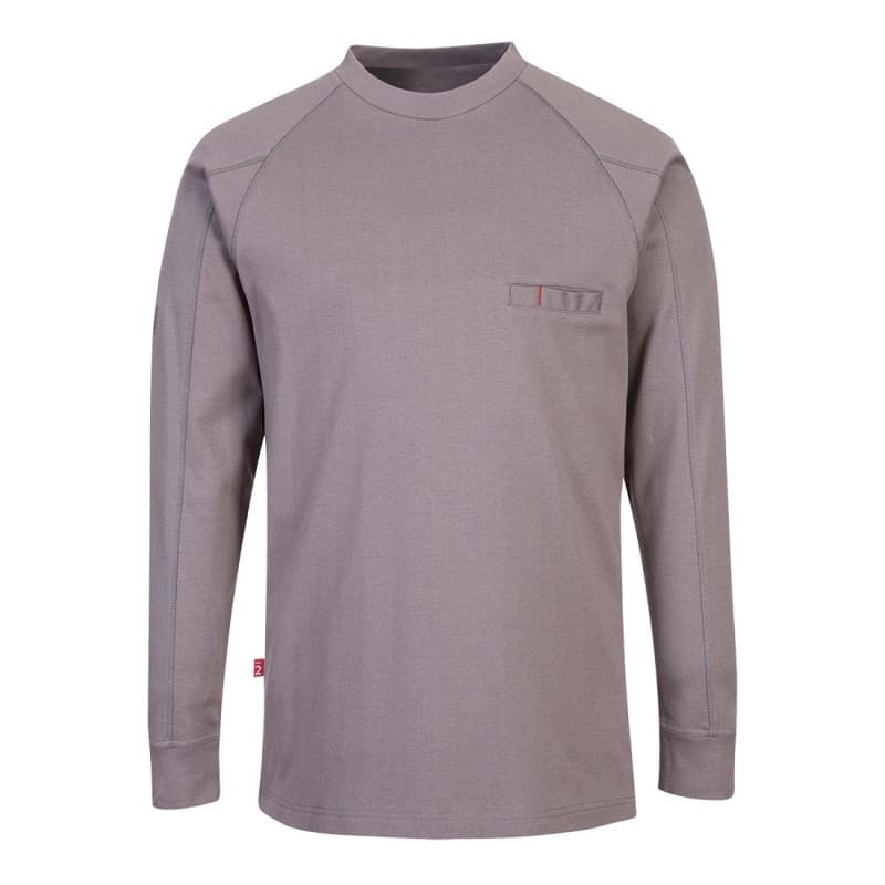 Portwest - Sweat-shirt à col rond antistatique - L - Gris