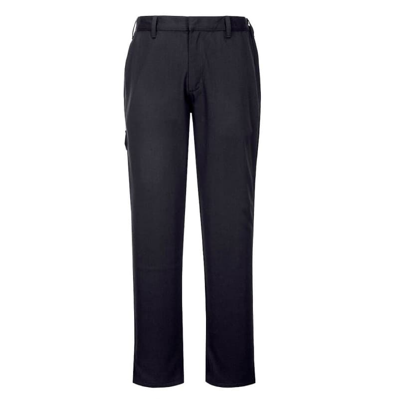Portwest - Pantalon de protection contre les particules de métal en fusion en Aluflame - L - Bleu Marine