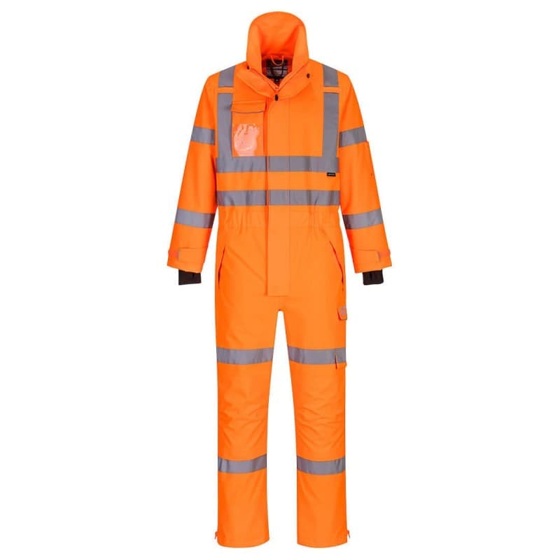 Portwest - Combinaison imperméable et résistante conditions extrêmes haute visibilité norme RIS-3279-TOM 2 - L - Orange