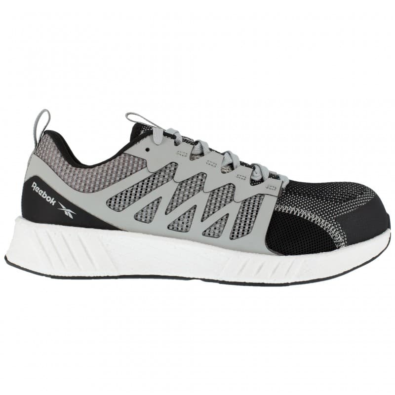 Reebok - Chaussures de sécurité basses noire et grise en maille nylon embout composite S1P SRC - 37 - Gris / Noir