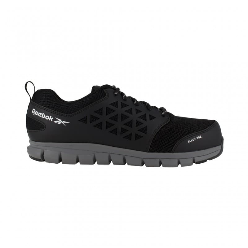 Reebok - Baskets de sécurité basses noire en microfibres et nylon embout aluminium S1P SRC - 36 - Noir