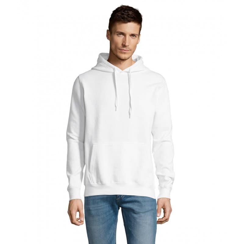 Sol's - Sweat-shirt unisexe à capuche SLAM - XS - Blanc