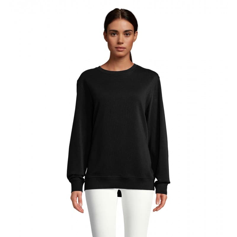 Sol's - Sweat-shirt unisexe col rond COMET - XS - Noir