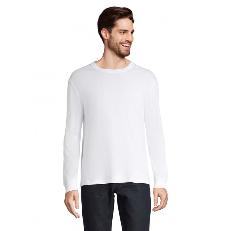 Sol's - Tee-shirt unisexe manches longues PIONEER LSL - XS - Blanc