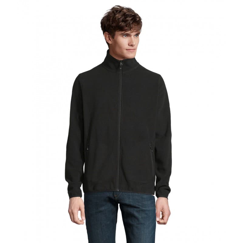 Sol's - Veste micropolaire zippée homme FACTOR MEN - S - Noir
