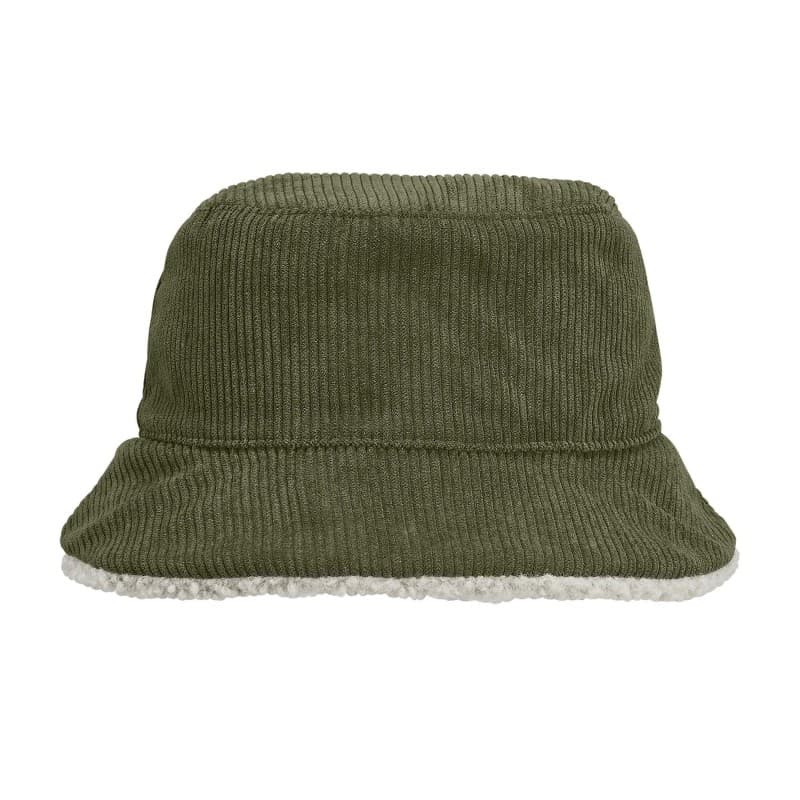 Sol's - Bob réversible sherpa et velours BUCKET 2IN1 - S-M - Kaki