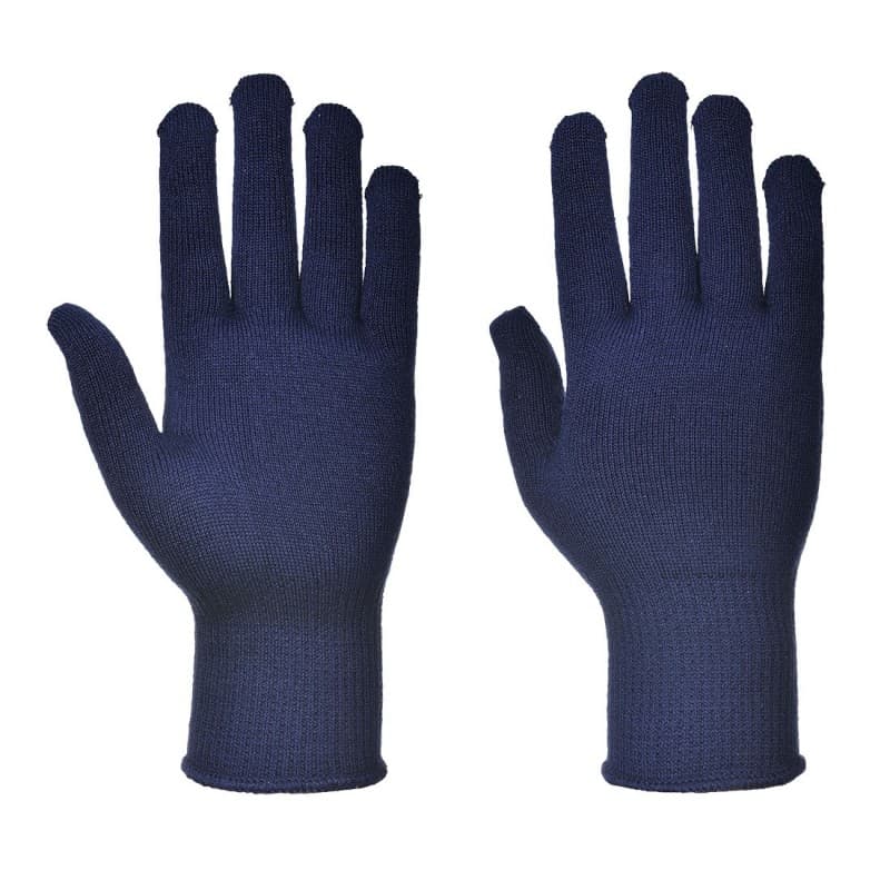 Portwest - Sous gants doublure thermique bleu marine (Pack de 12) - 9 - Bleu Marine