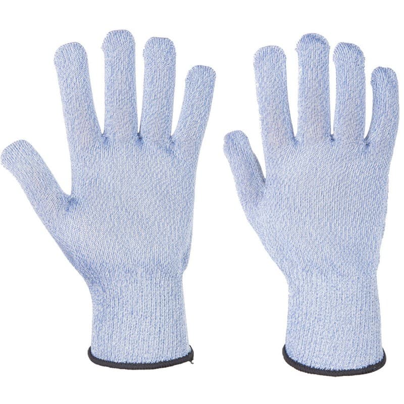 Portwest - Gants anti-coupures de niveau D jauge 13 agroalimentaire lavable à 60 degrés - 9 - Bleu