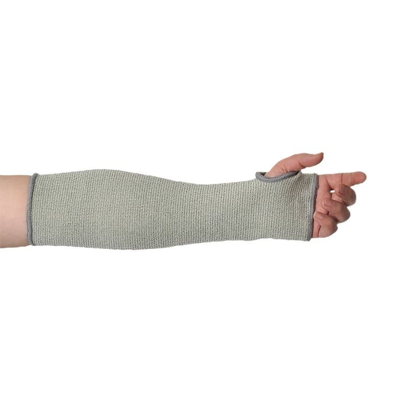 Portwest - Manchettes anti-coupures de niveau D jauge 13 de 35cm - Unique - Gris