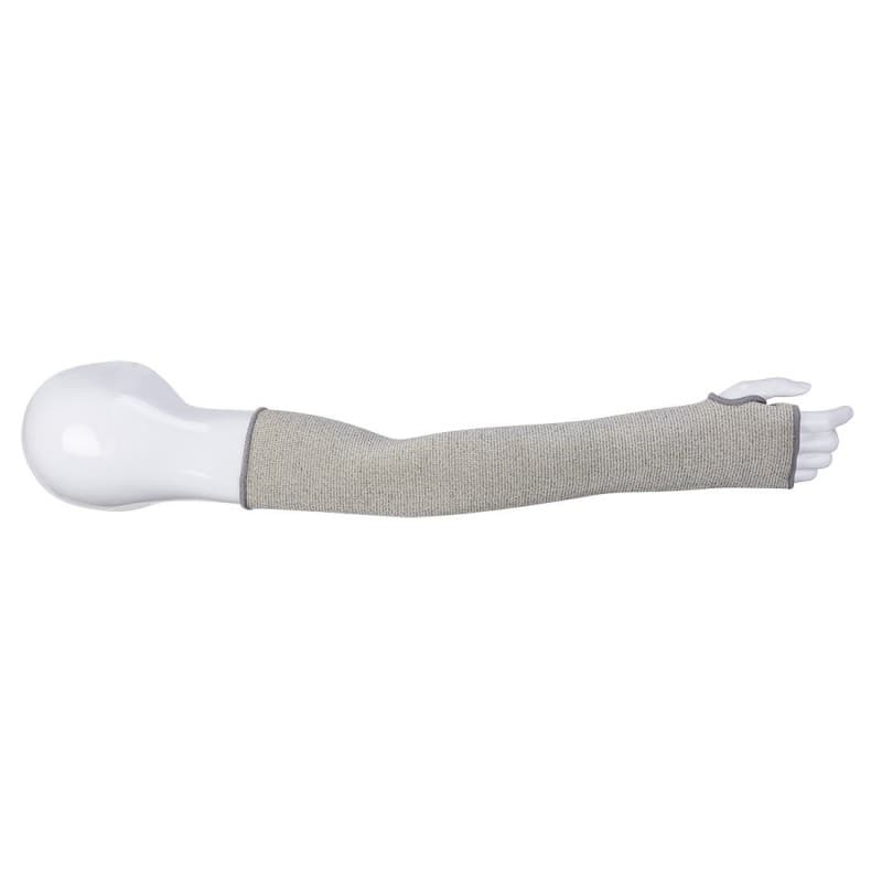 Portwest - Manchettes anti-coupures de niveau D jauge 13 de 56cm - Unique - Gris