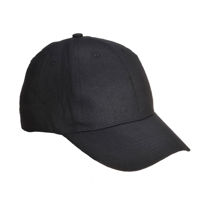 Portwest - Casquette Type Baseball - Unique - Noir