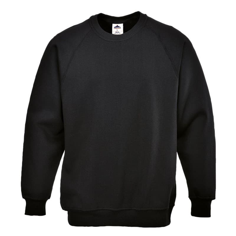 Portwest - Sweat-shirt à manches longues Roma - 4XL - Noir