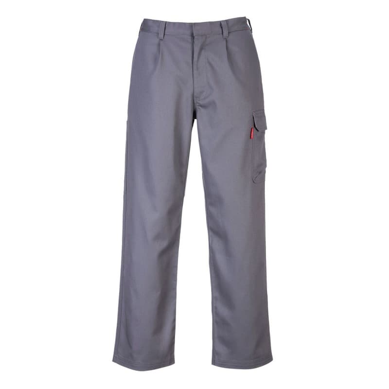 Portwest - Pantalon de travail Cargo résistant à la flamme BIZWELD - 4XL - Gris