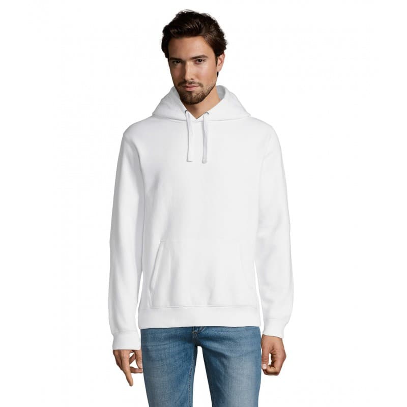 Sol's - Sweat-shirt homme à capuche SPENCER - XS - Blanc