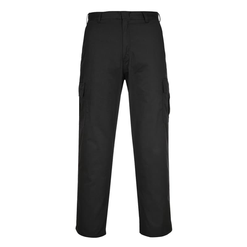 Portwest - Pantalon de travail résistant en poly-coton Combat - 34 - Noir
